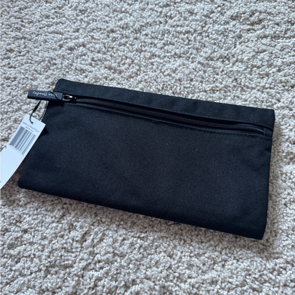 Vera Bradley black pencil case double sided